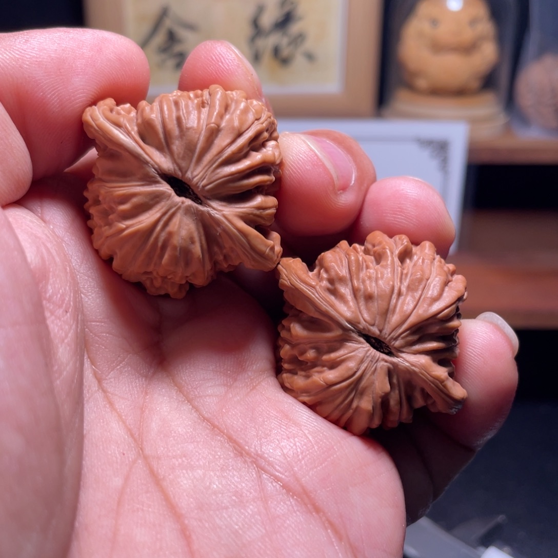 白***痴把件文玩核桃汉高楼37尺（精修）