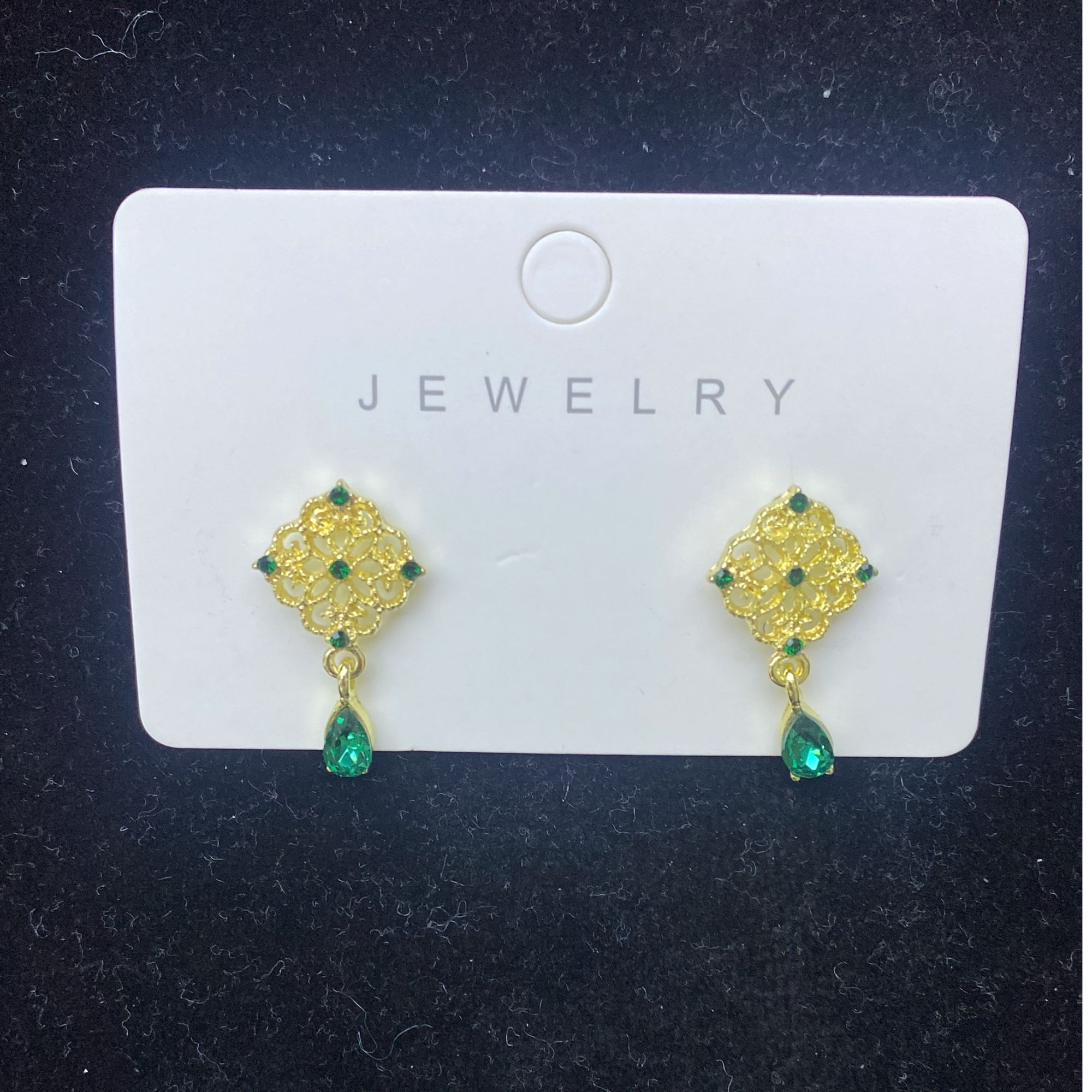 铜合金耳饰 复古个性耳坠小众轻奢耳钉