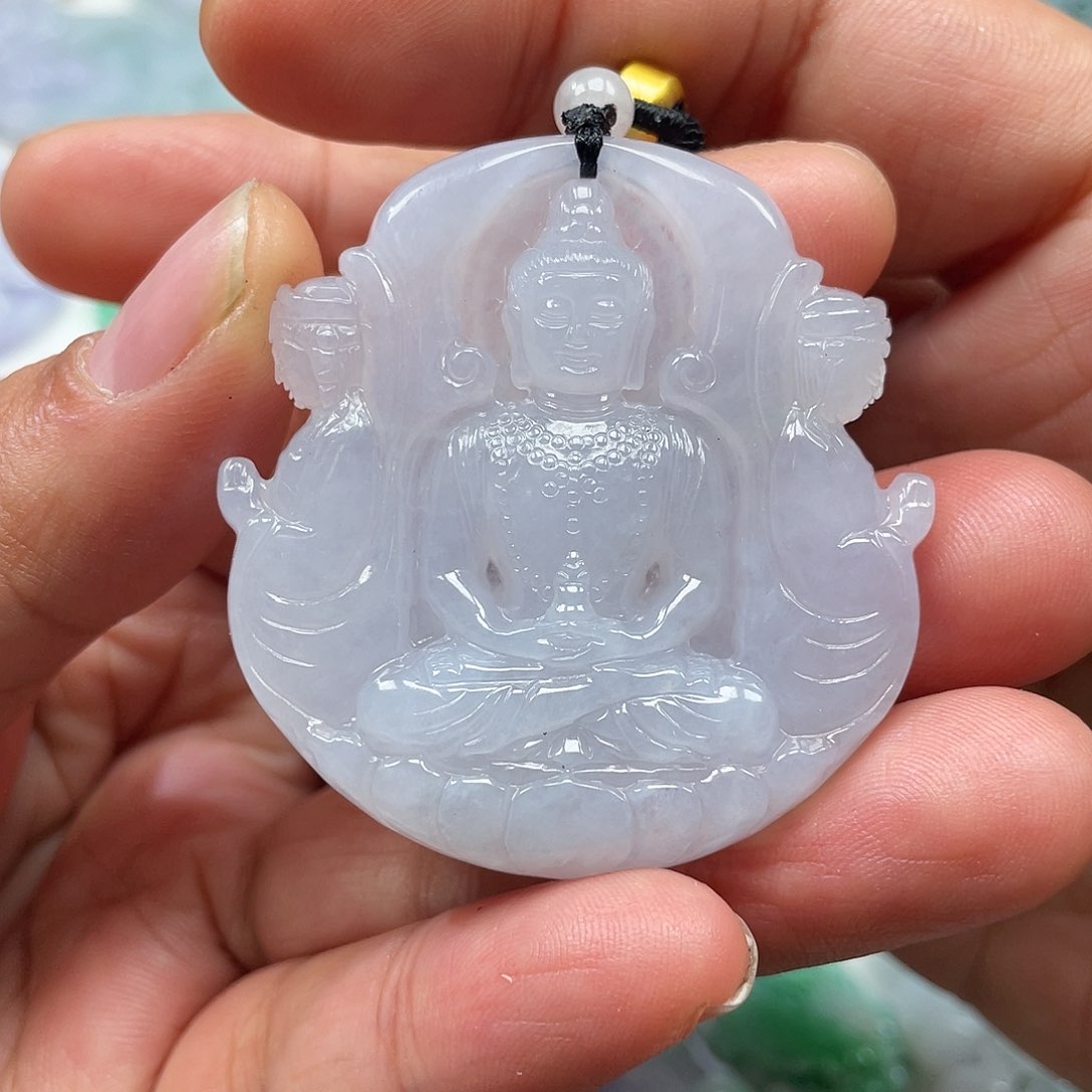 颈饰未镶嵌翡翠翡玉缘翡翠