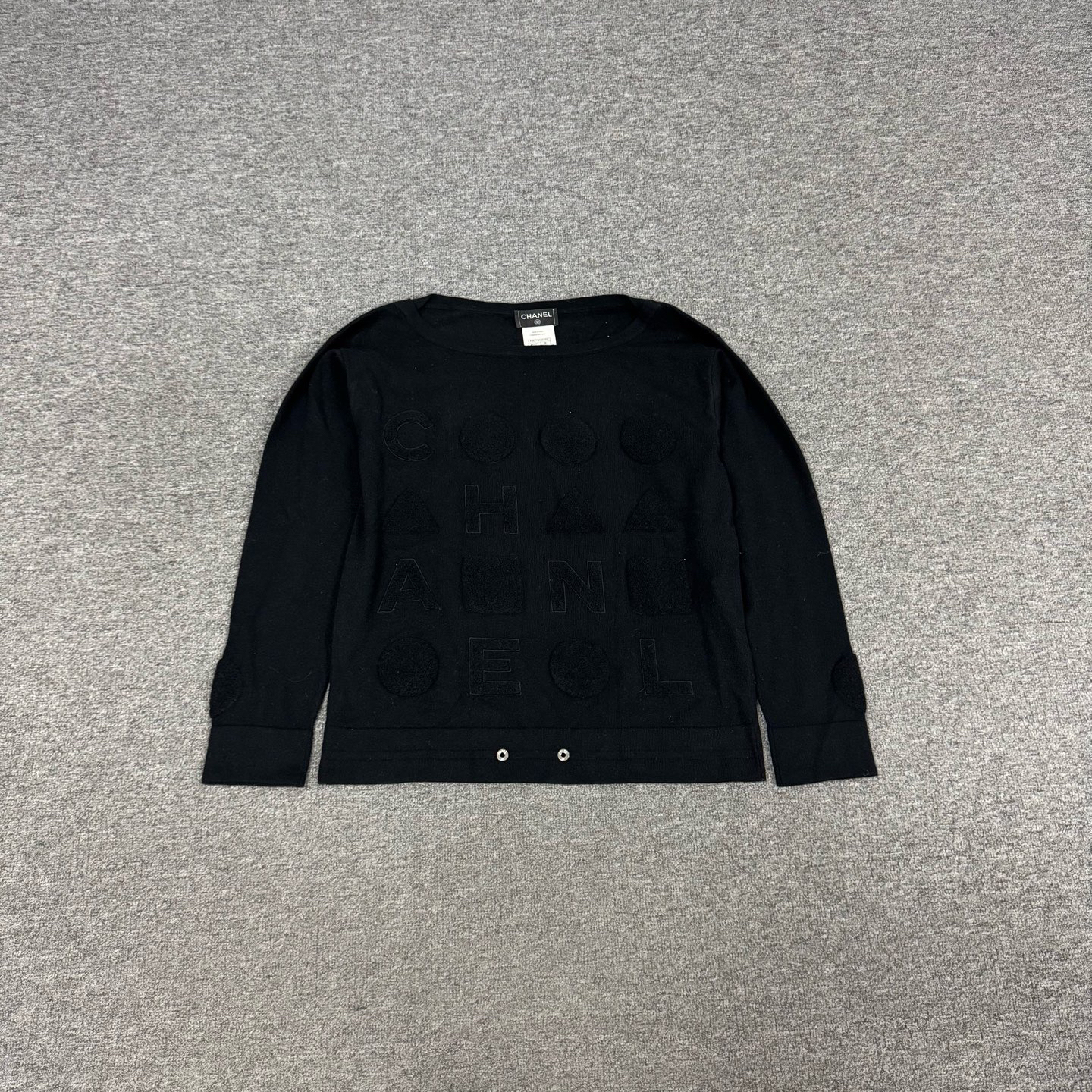 99新 Chanel/香奈儿 Chanel 香奈儿 字母Logo 毛衣 38码 99新