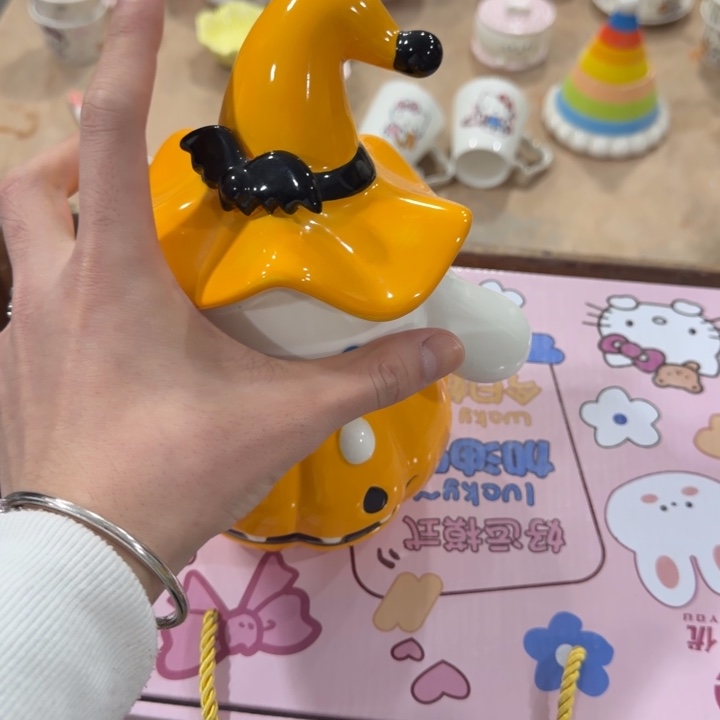 正版 釉下彩陶瓷工艺品