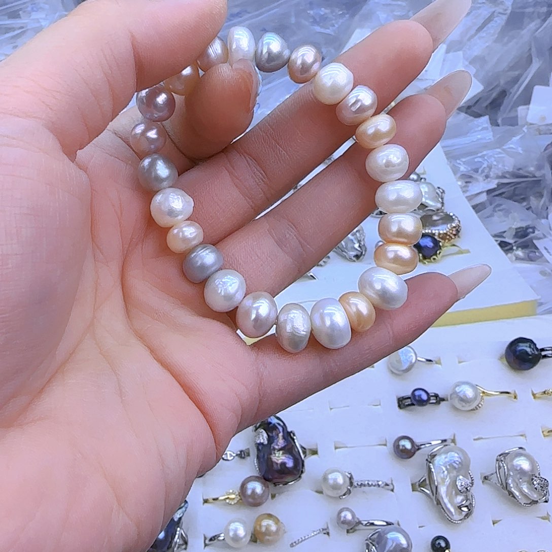 银S925镶嵌849淡水珍珠