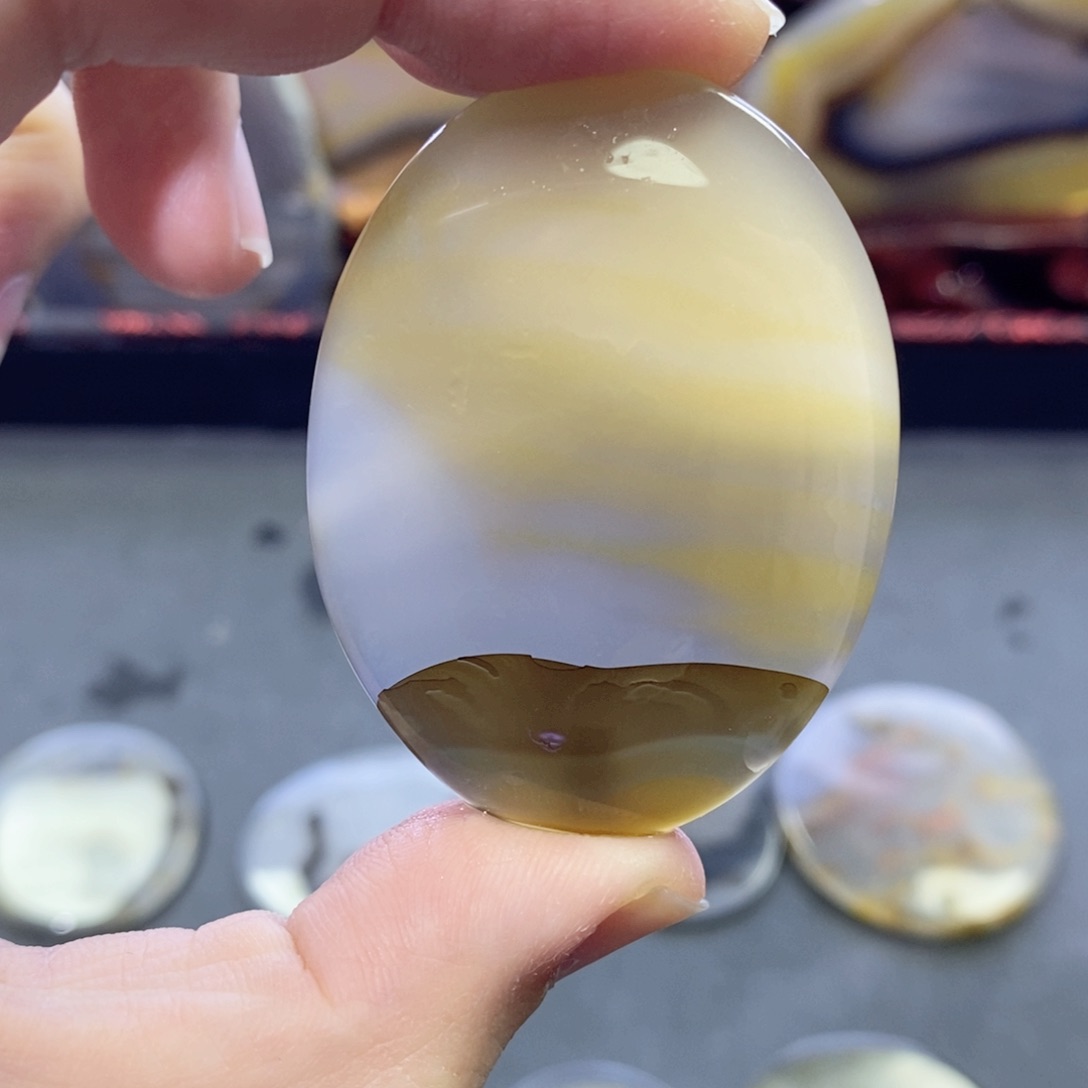 玛瑙/玉髓颈饰未镶嵌编号32