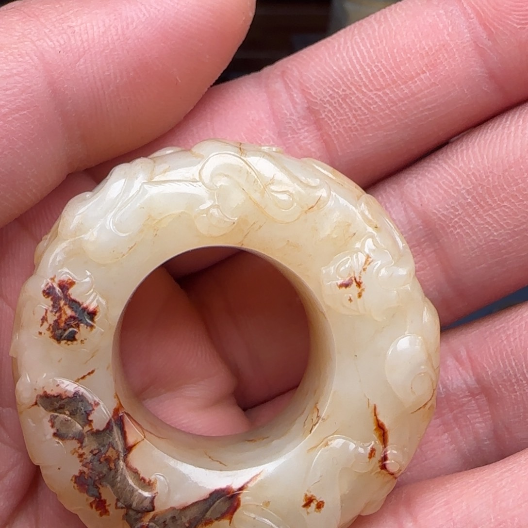 和田玉手链未镶嵌孤*