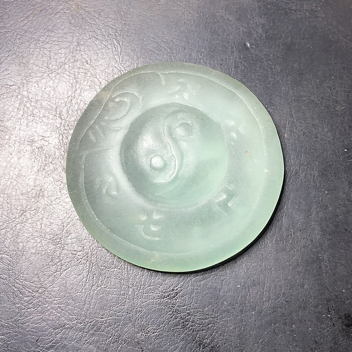 吊坠白玉菩提平**常吊坠