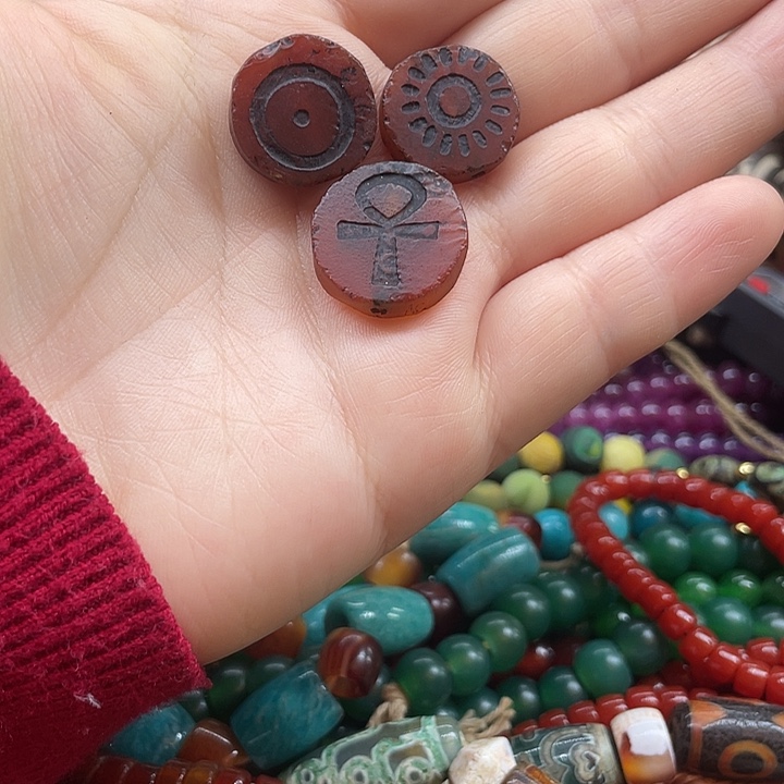 玛瑙/玉髓未镶嵌颈饰