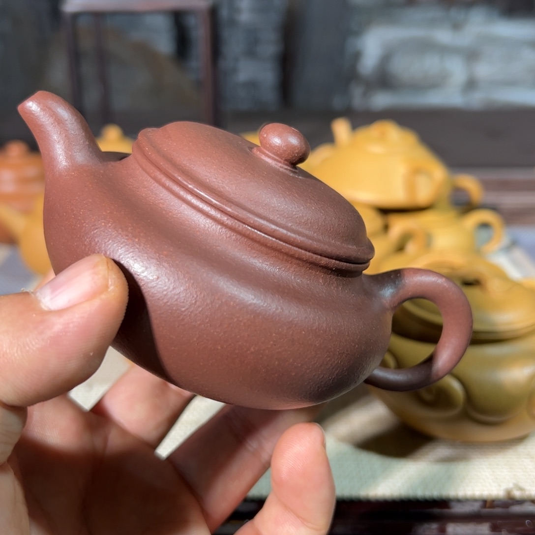 茶壶紫砂全手制作