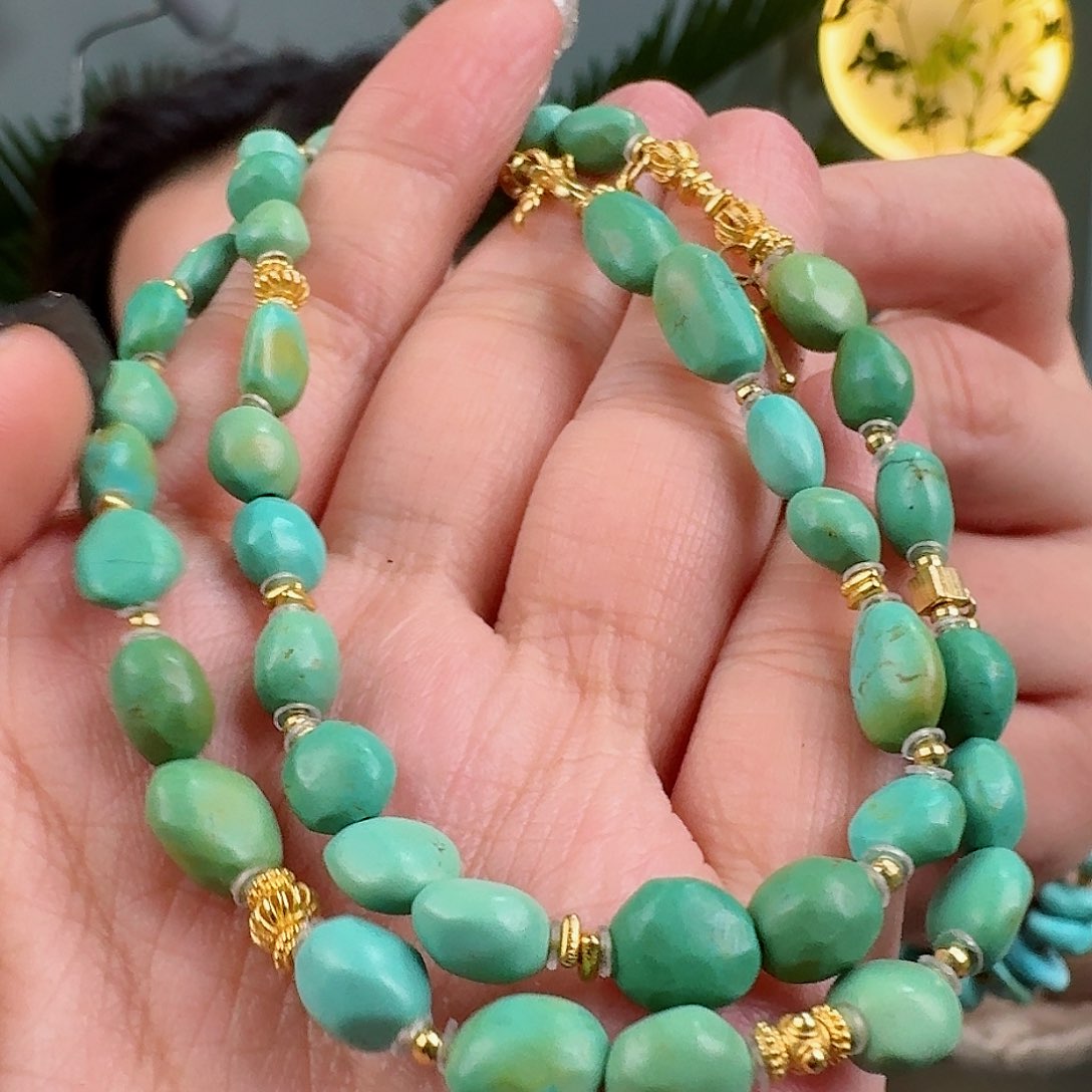 绿松石珠宝奇石未镶嵌