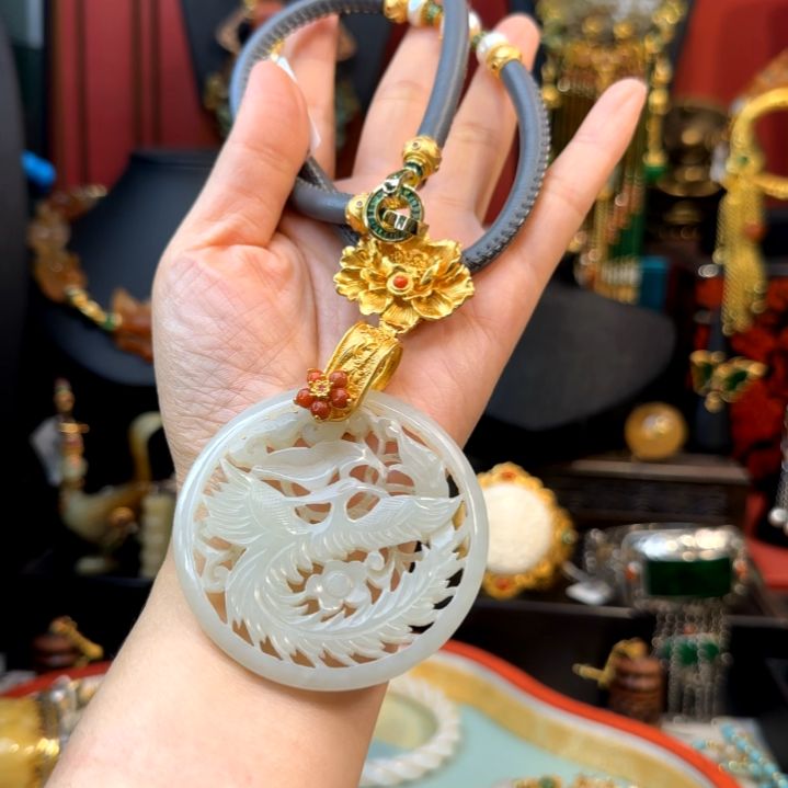 吊坠925银无星****妹时尚项链一条