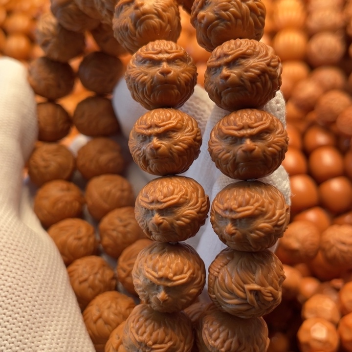 猴头核桃吊坠呵***斗战胜佛