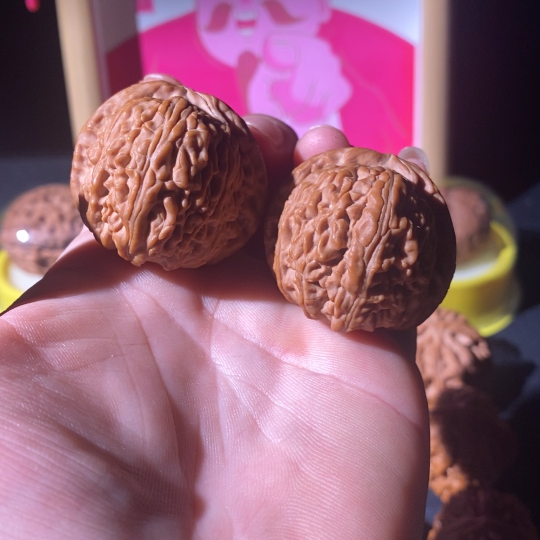 吊坠文玩核桃L*37全品球白