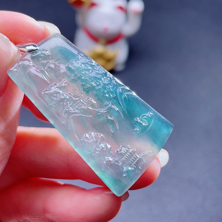 翡翠吊坠(不含链)未镶嵌