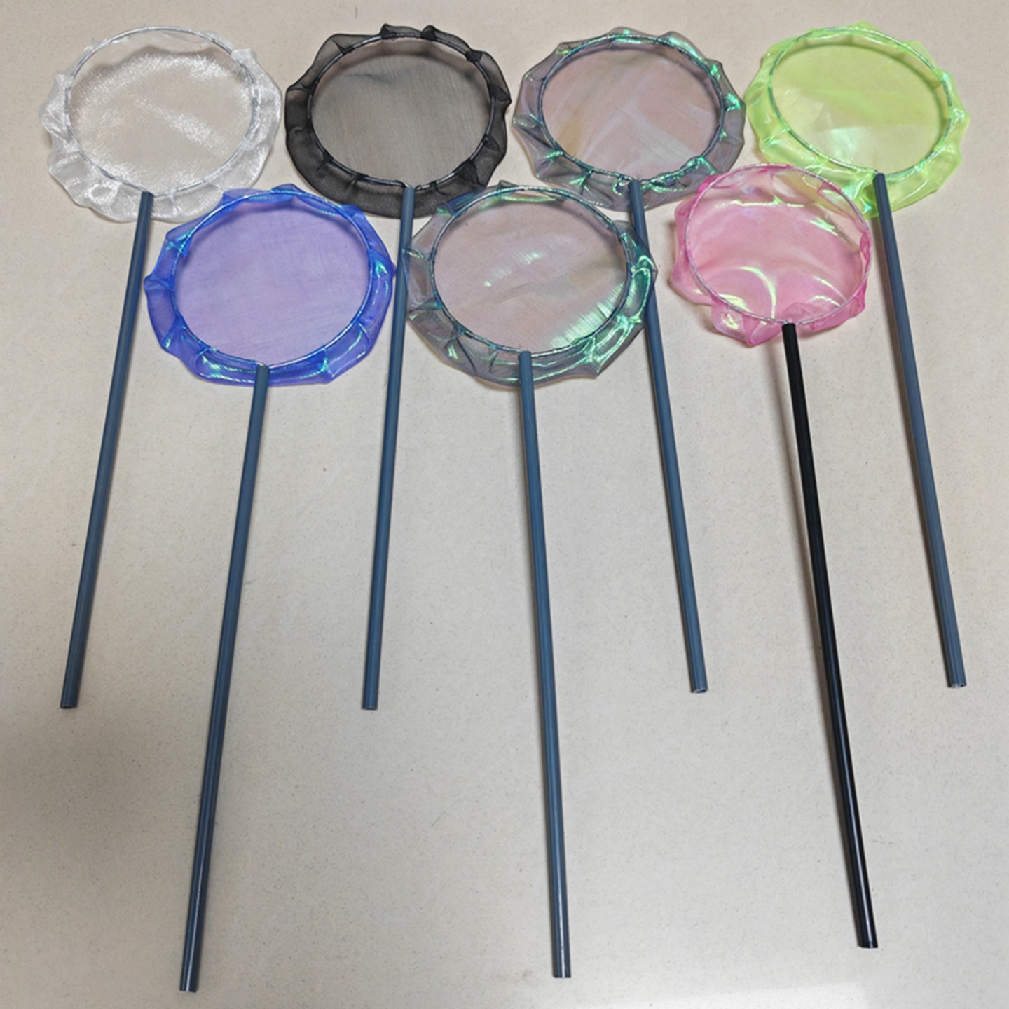 孔雀鱼鱼捞幻彩鱼网手工网捞水族用品养鱼神器孔雀鱼专用鱼捞专用