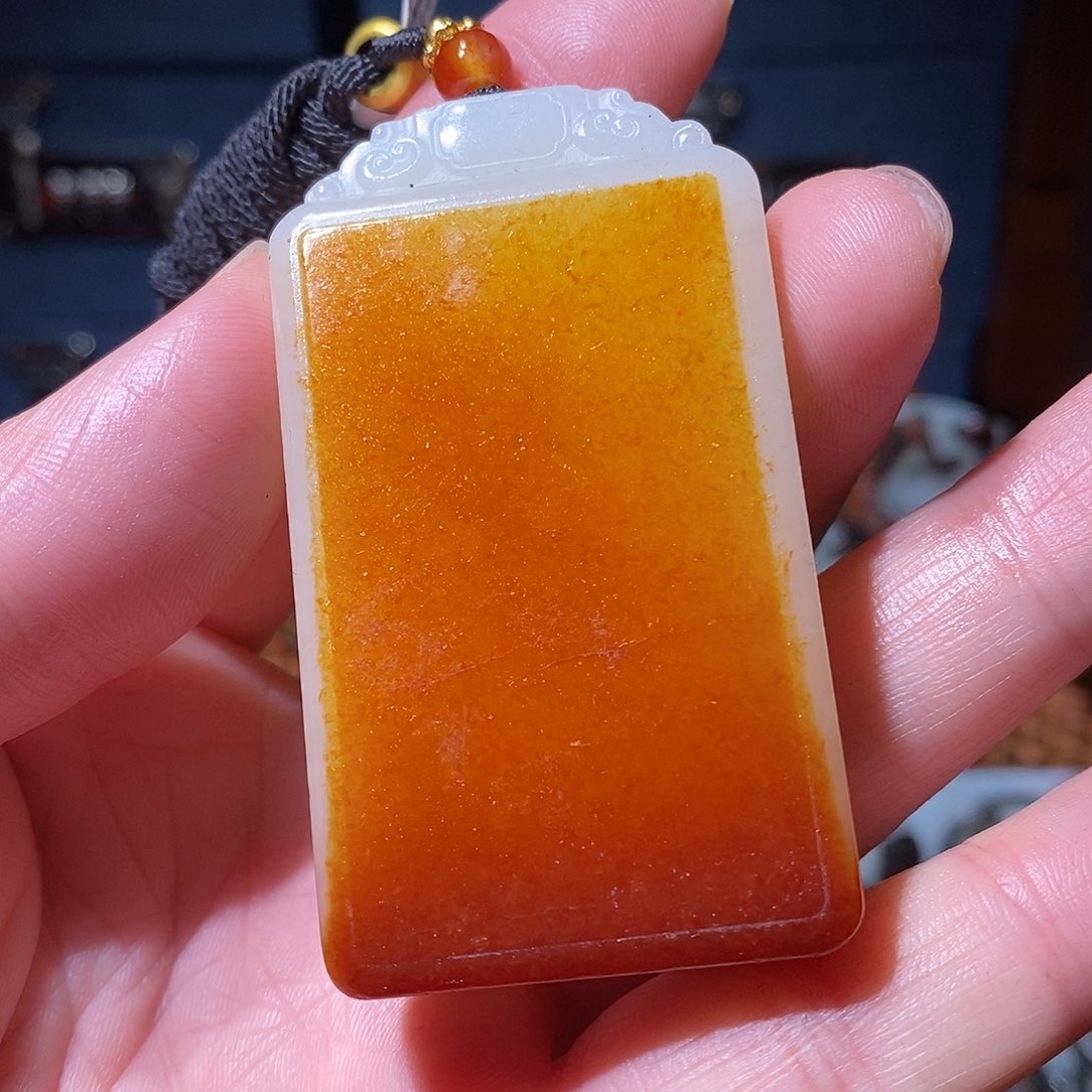 和田玉挂件未镶嵌