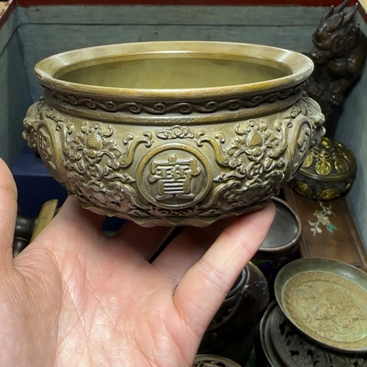 铜器把玩摆件链接