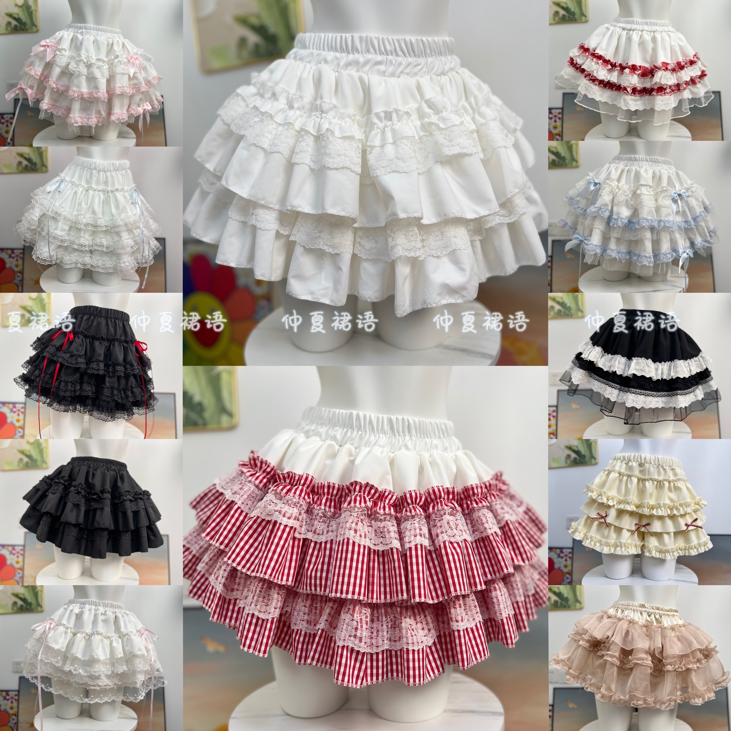 显瘦新款辣妹蛋糕裙半身裙百搭短裙