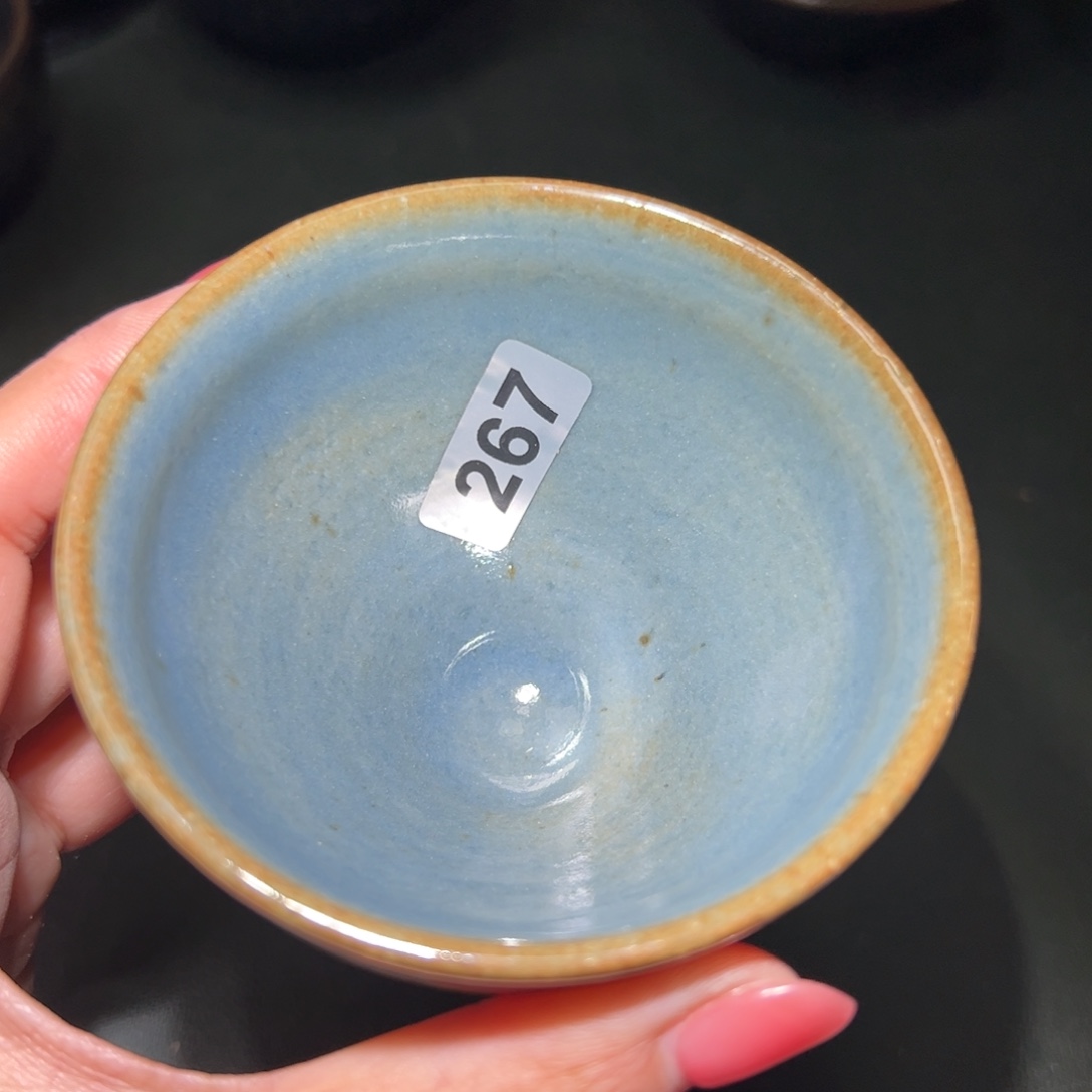 素***青茶盏全手工原矿原釉建盏