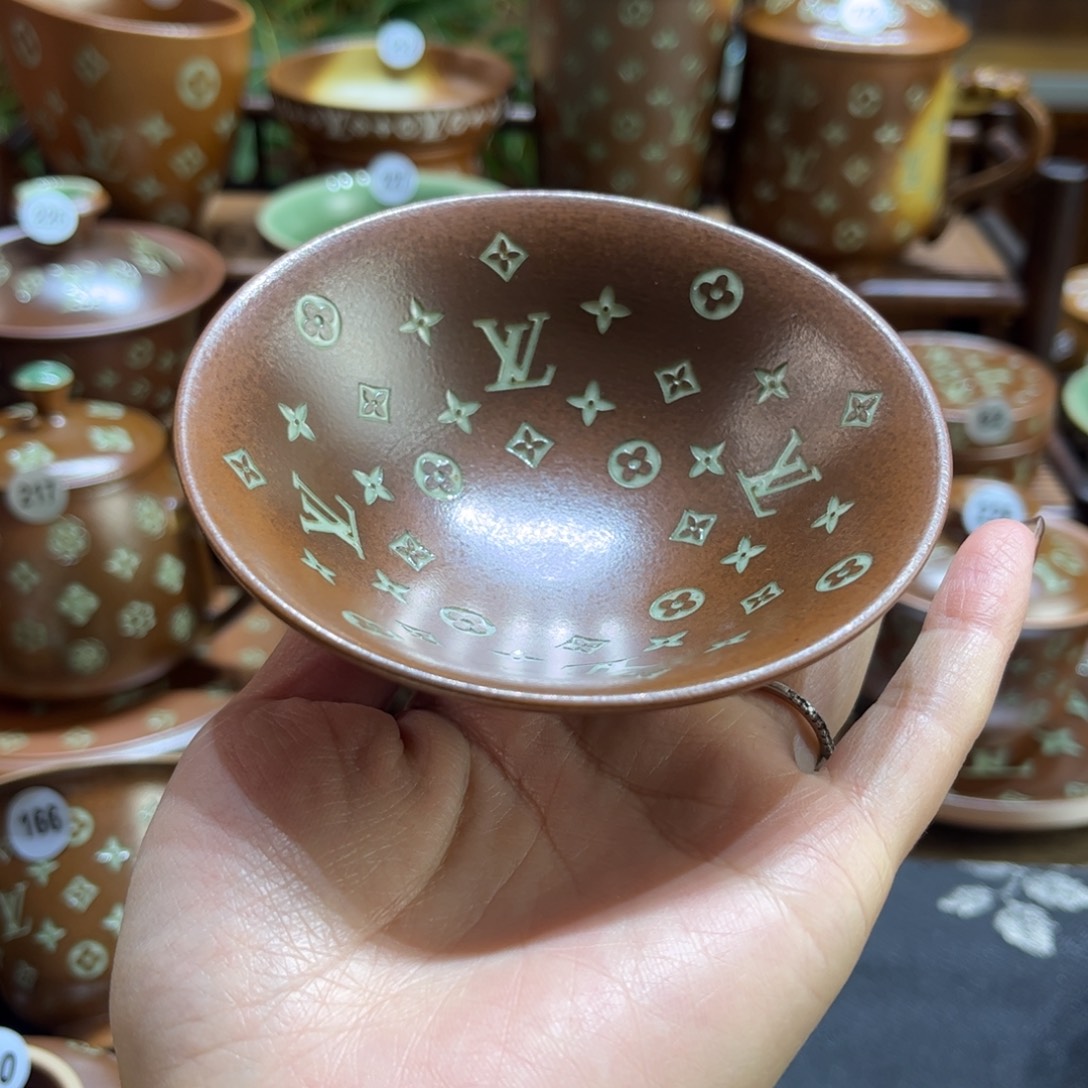 金***.草木灰老花手工杯