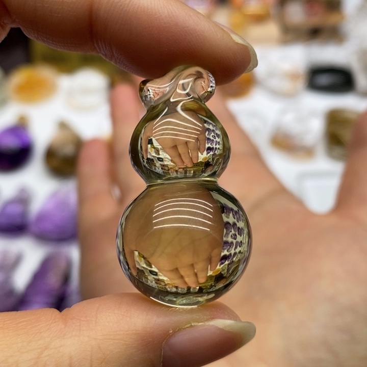 水晶颈饰未镶嵌定制