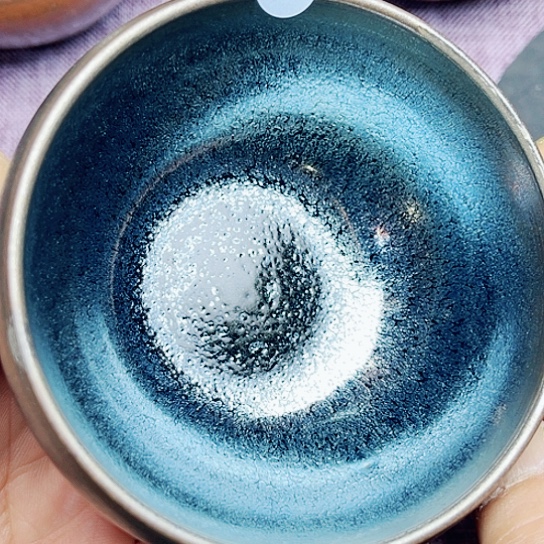 茶盏微瑕龙窑柴烧钵钵器型9口径