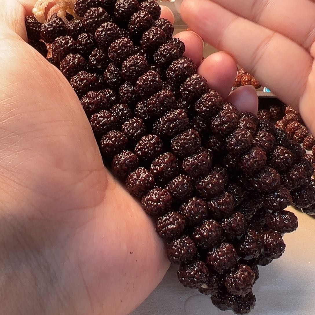 金刚菩提吊坠平细手持10