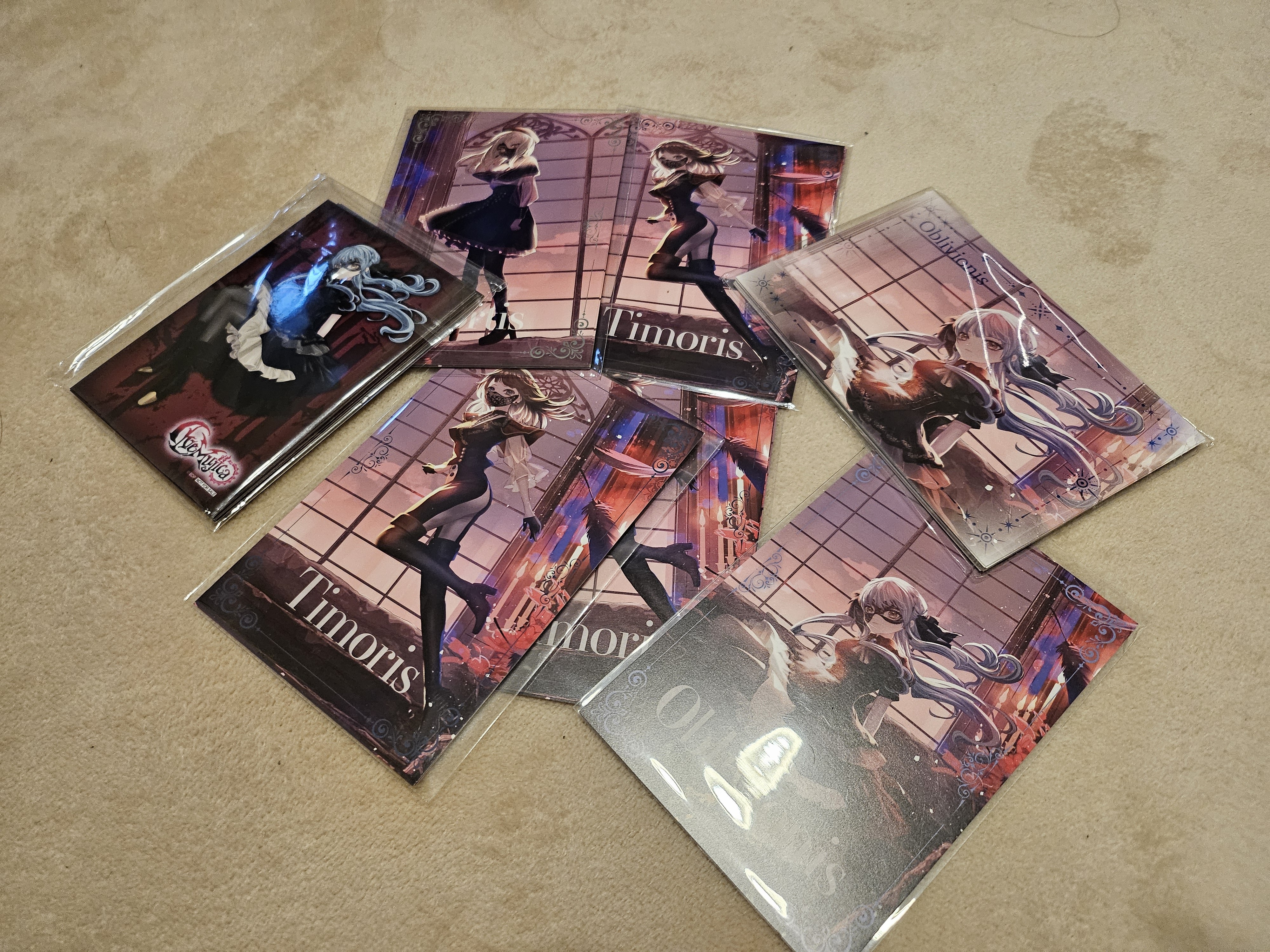 【拆袋】Ave Mujica 原宿快闪特典 明信片 招待状(默代拆)