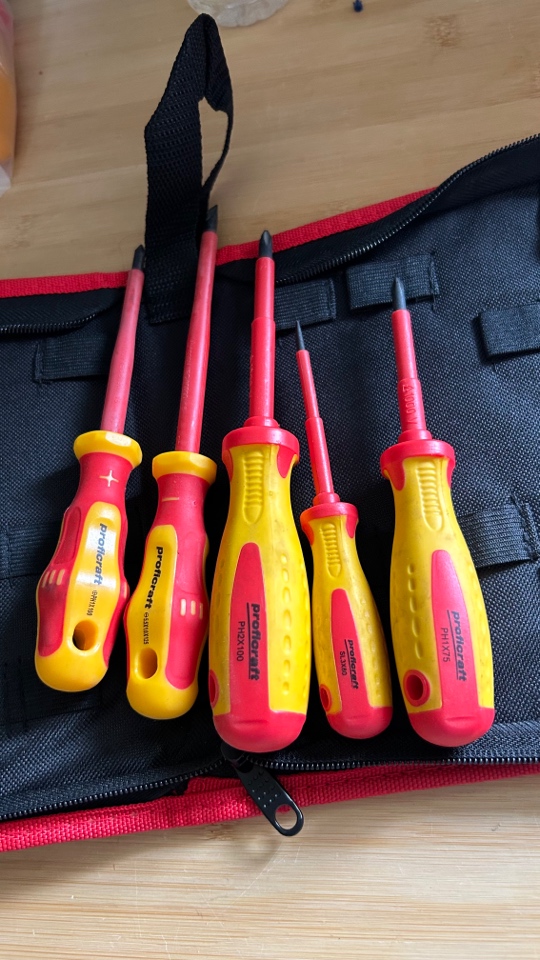 德国 高压1000V DVE认证 电工螺丝刀 绝缘起子 