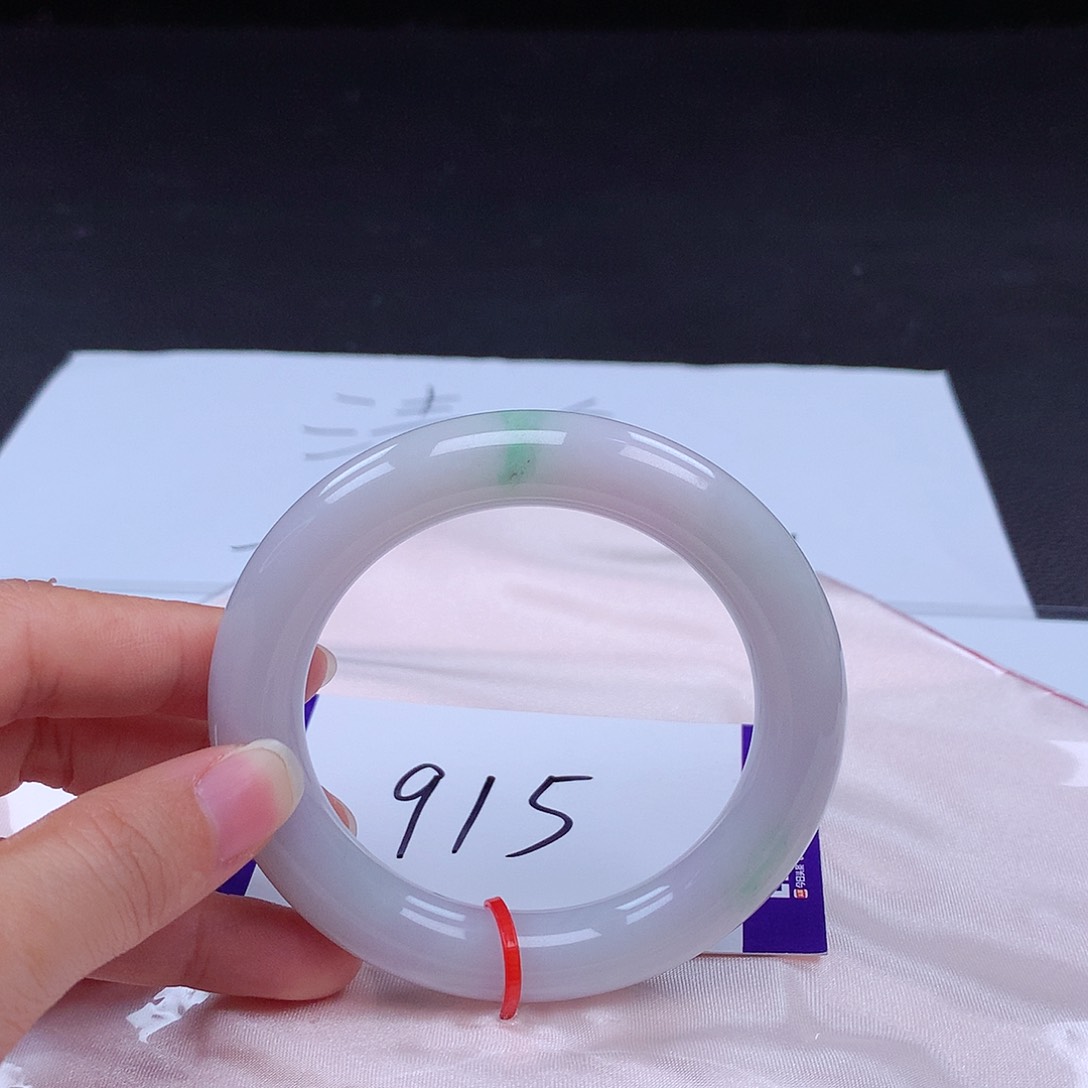 翡翠手镯未镶嵌手镯001446