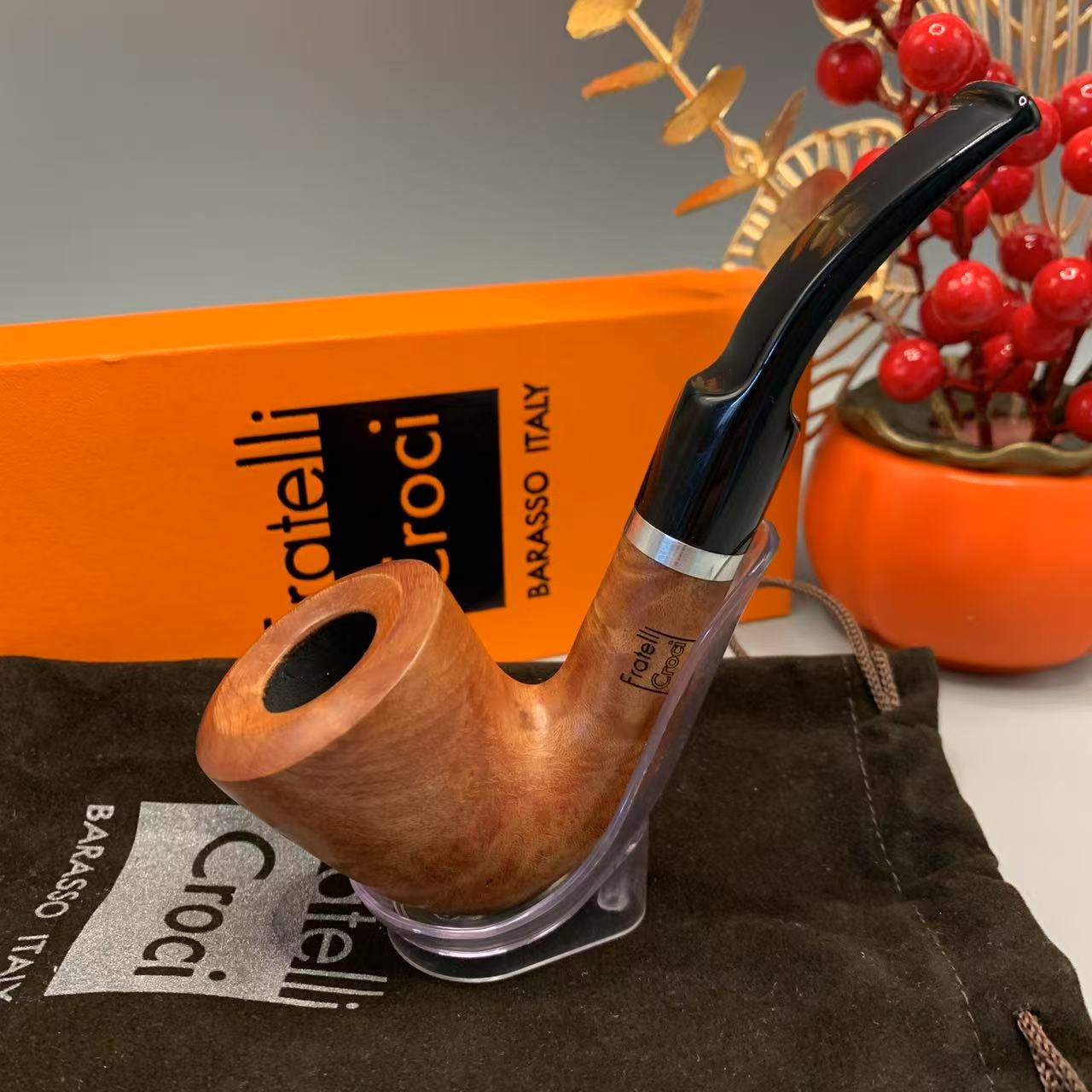 意大利科洛奇石楠木烟斗