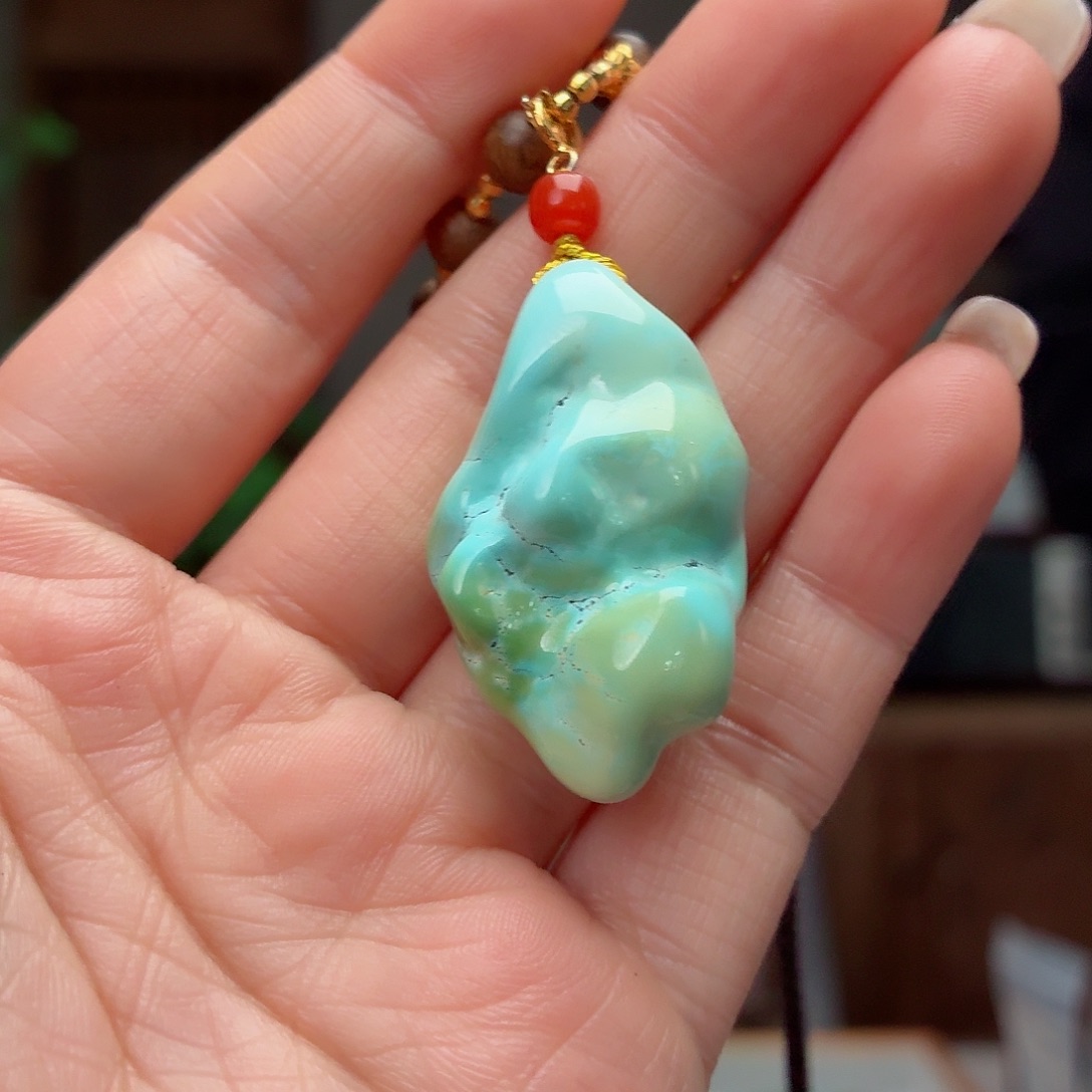 绿松石未镶嵌珠宝奇石