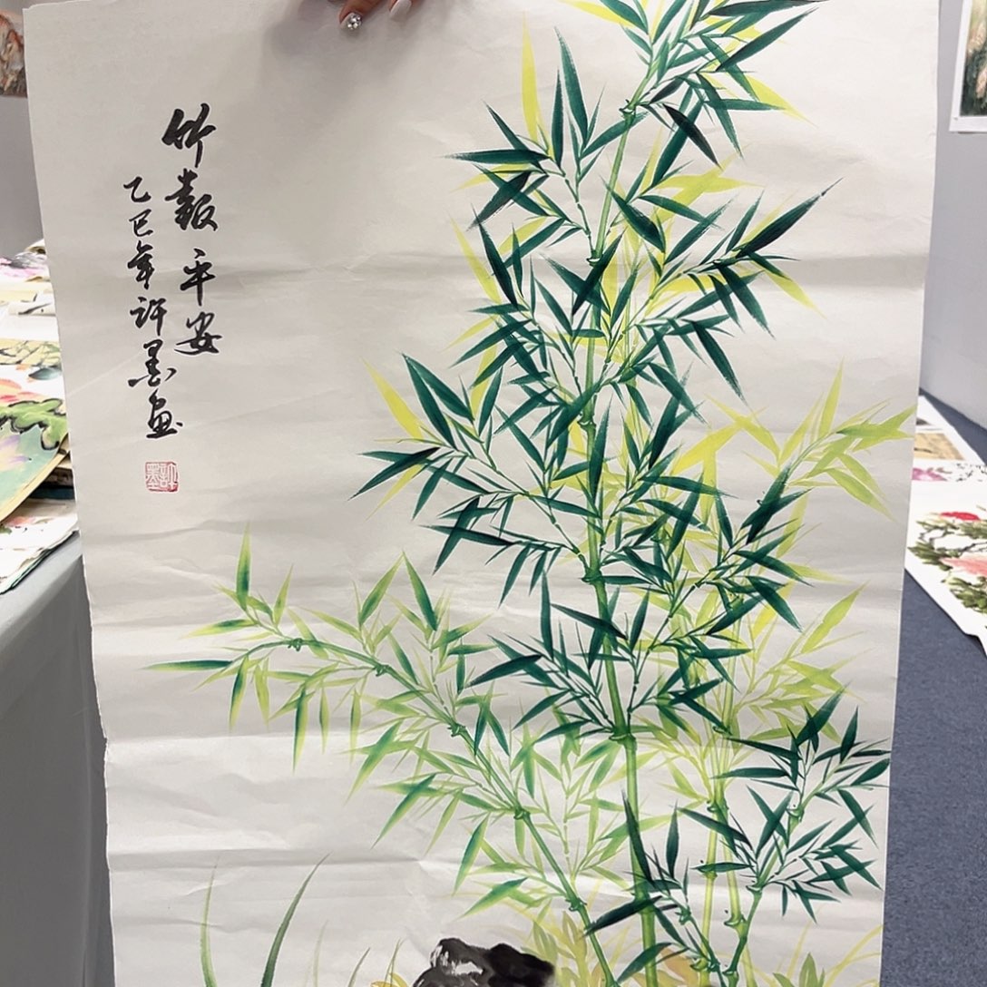 国画纯手绘字画作品