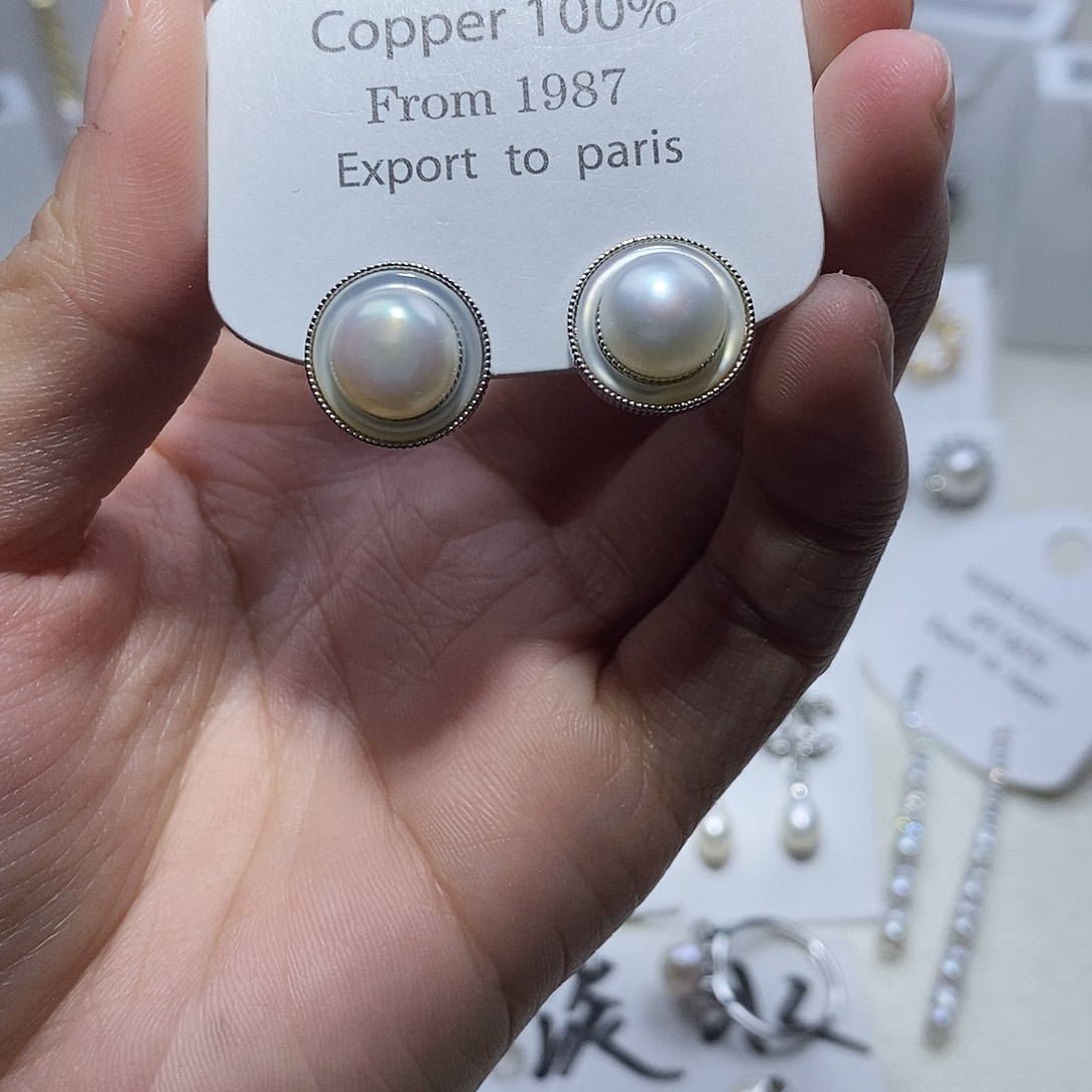 耳饰淡水珍珠未镶嵌