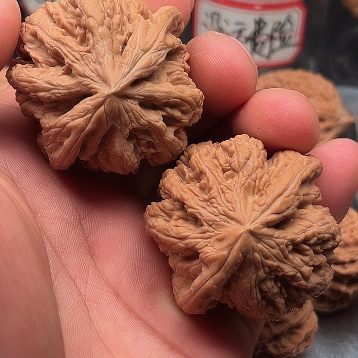 文玩核桃把件粗筋47