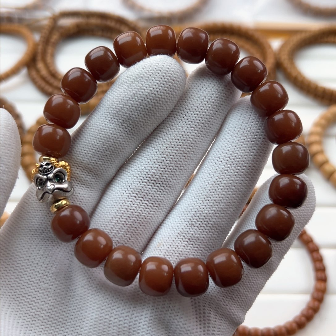 菩提根/象牙果手串10菩提根风化果老型