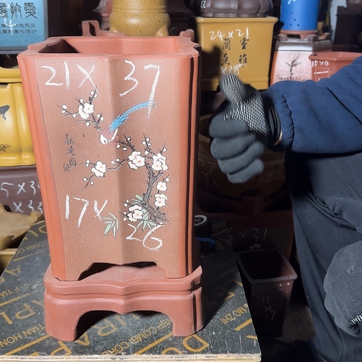 花盆紫砂紫砂花盆