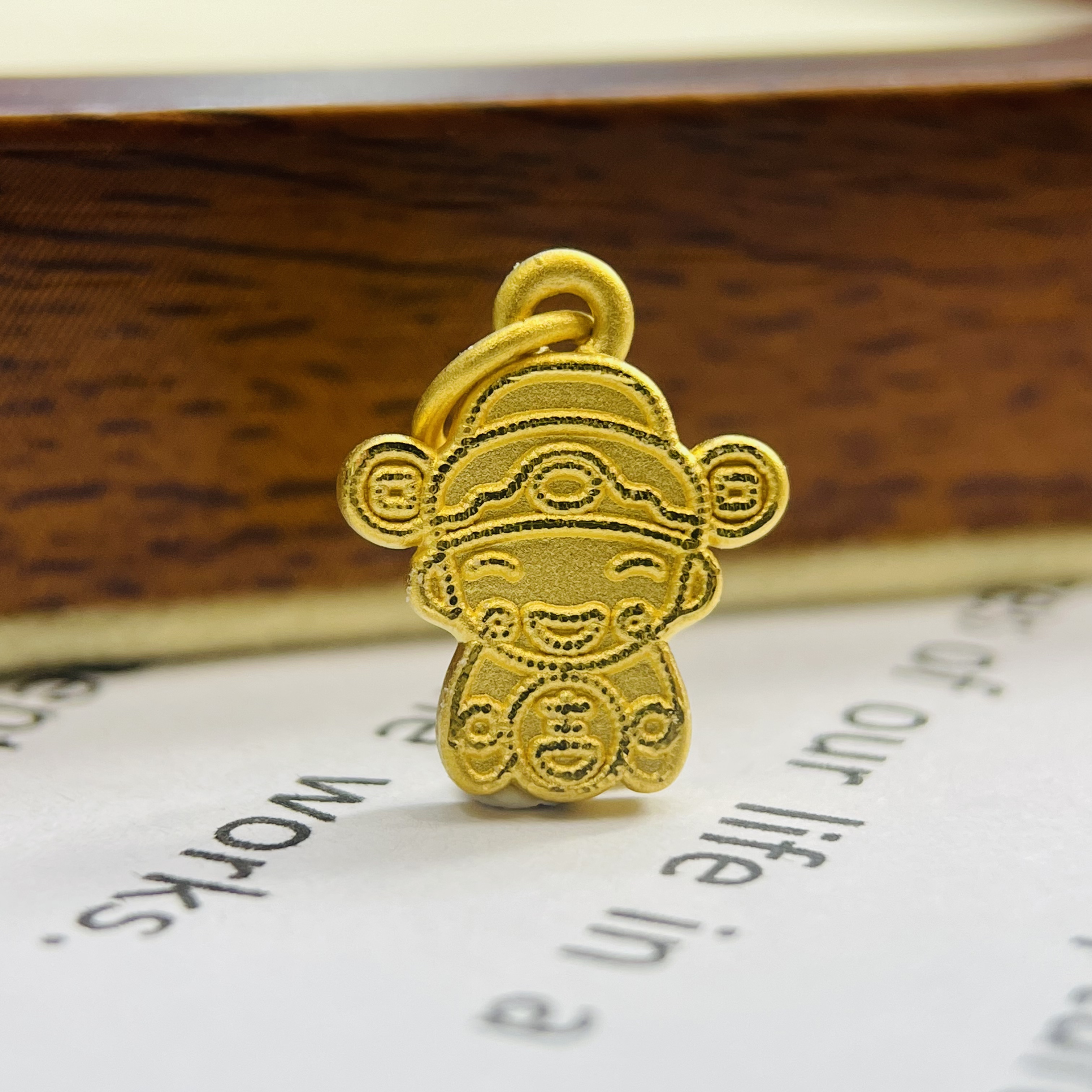 足金999加厚财神提溜DP1990-01120