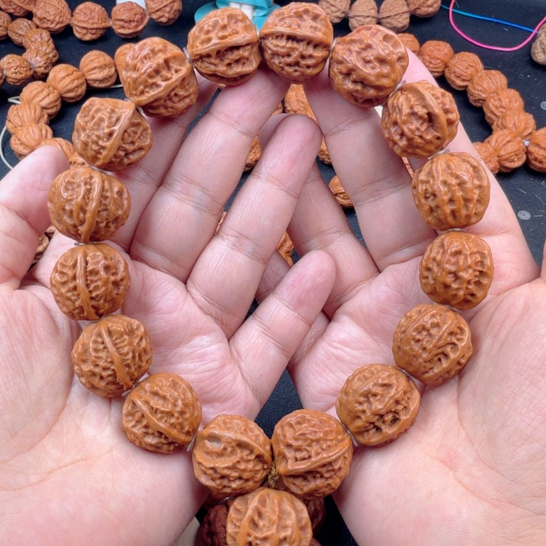 文玩核桃手串官帽手持