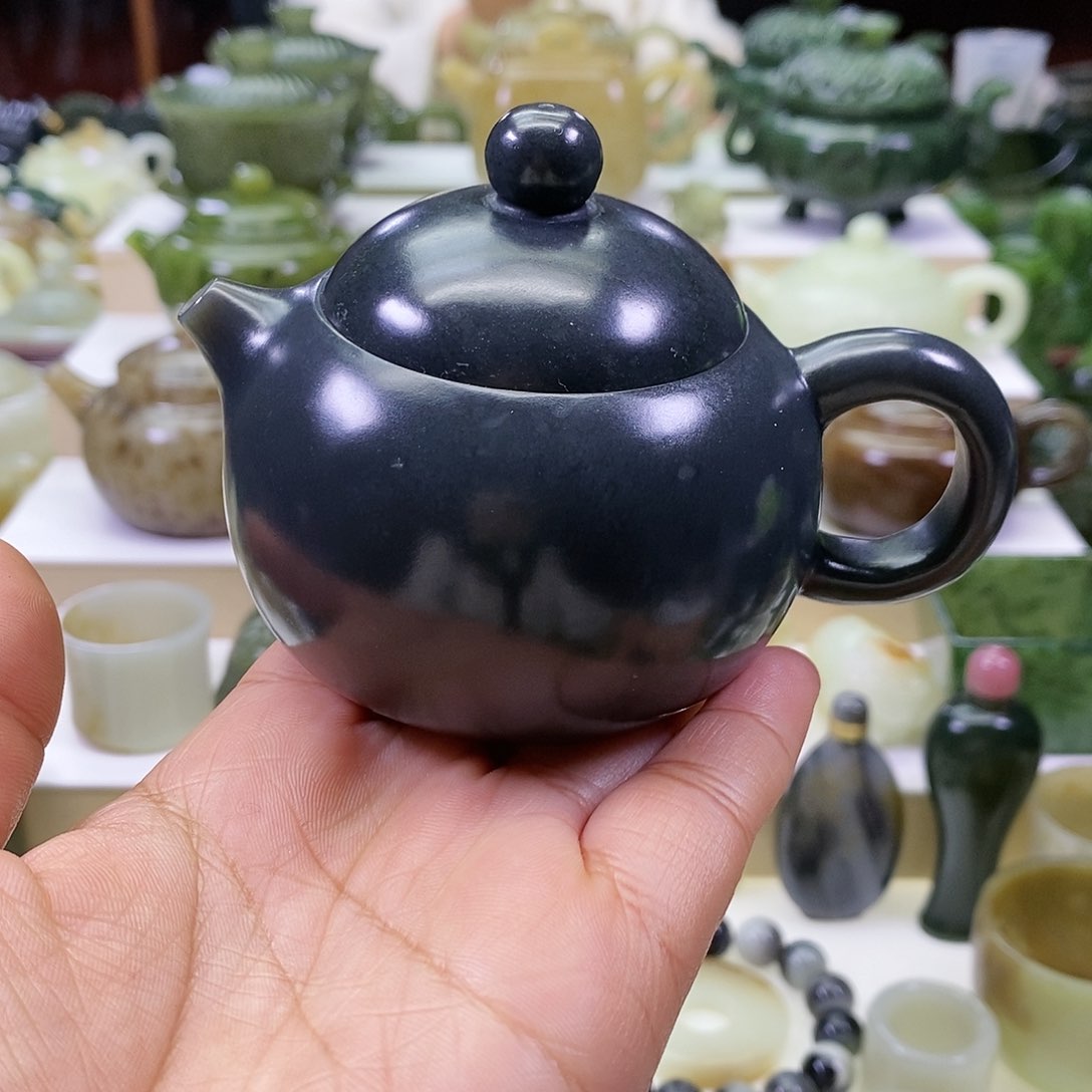 和田玉茶壶未镶嵌