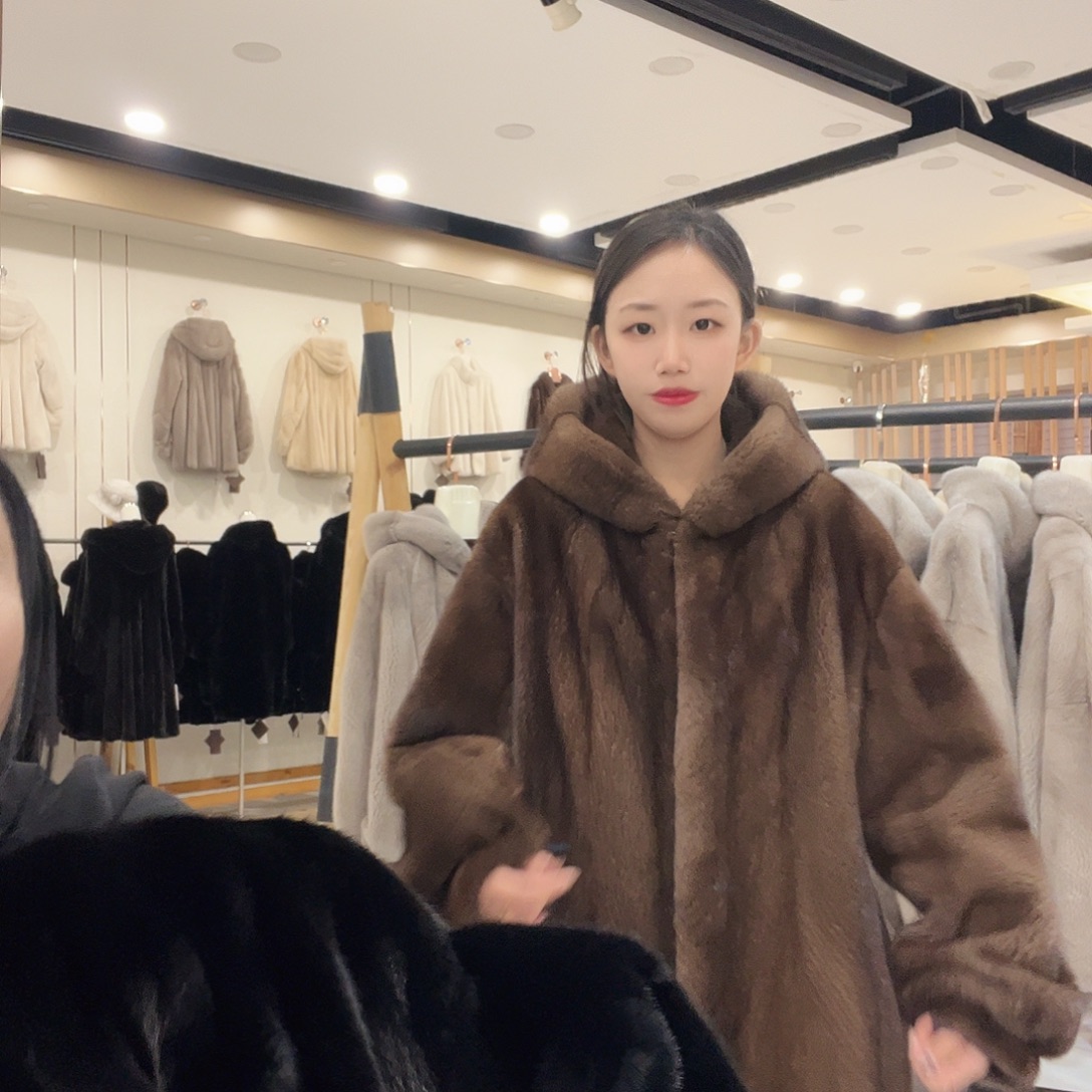 2339咖色80长帽款