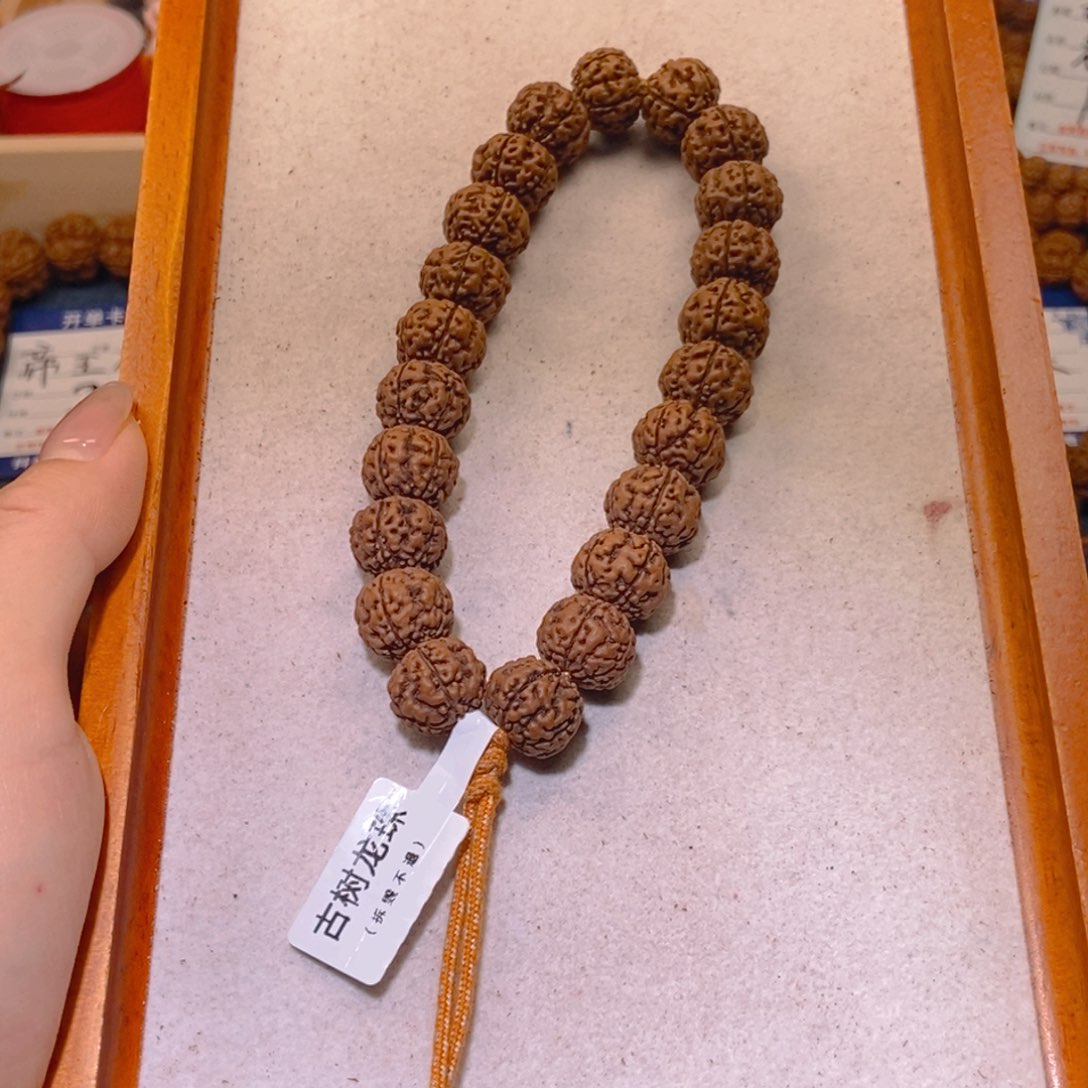 手串金刚菩提004古树龙珠14+