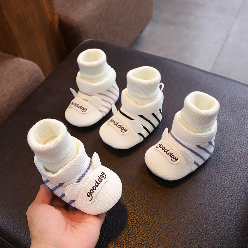 鞋子地板鞋夏季室内薄款宝宝春秋季婴儿步前鞋袜0-6个月3-9-鞋冬