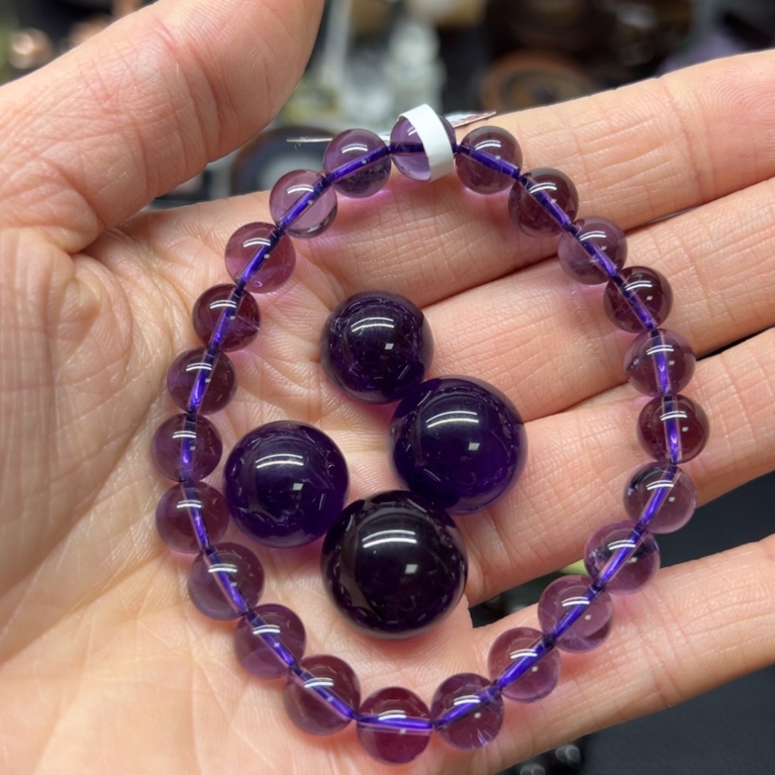 摆件未镶嵌紫晶超*摆件