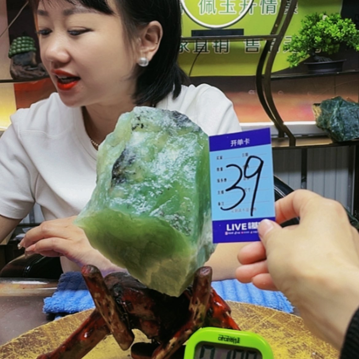 【闪购商品】蛇纹石玉未镶嵌玉原石想**夜