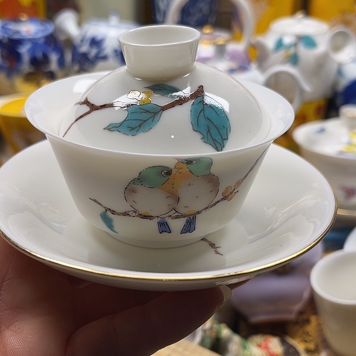 瓷片清库存满18包邮，新疆西藏青海不包邮，回流瓷器