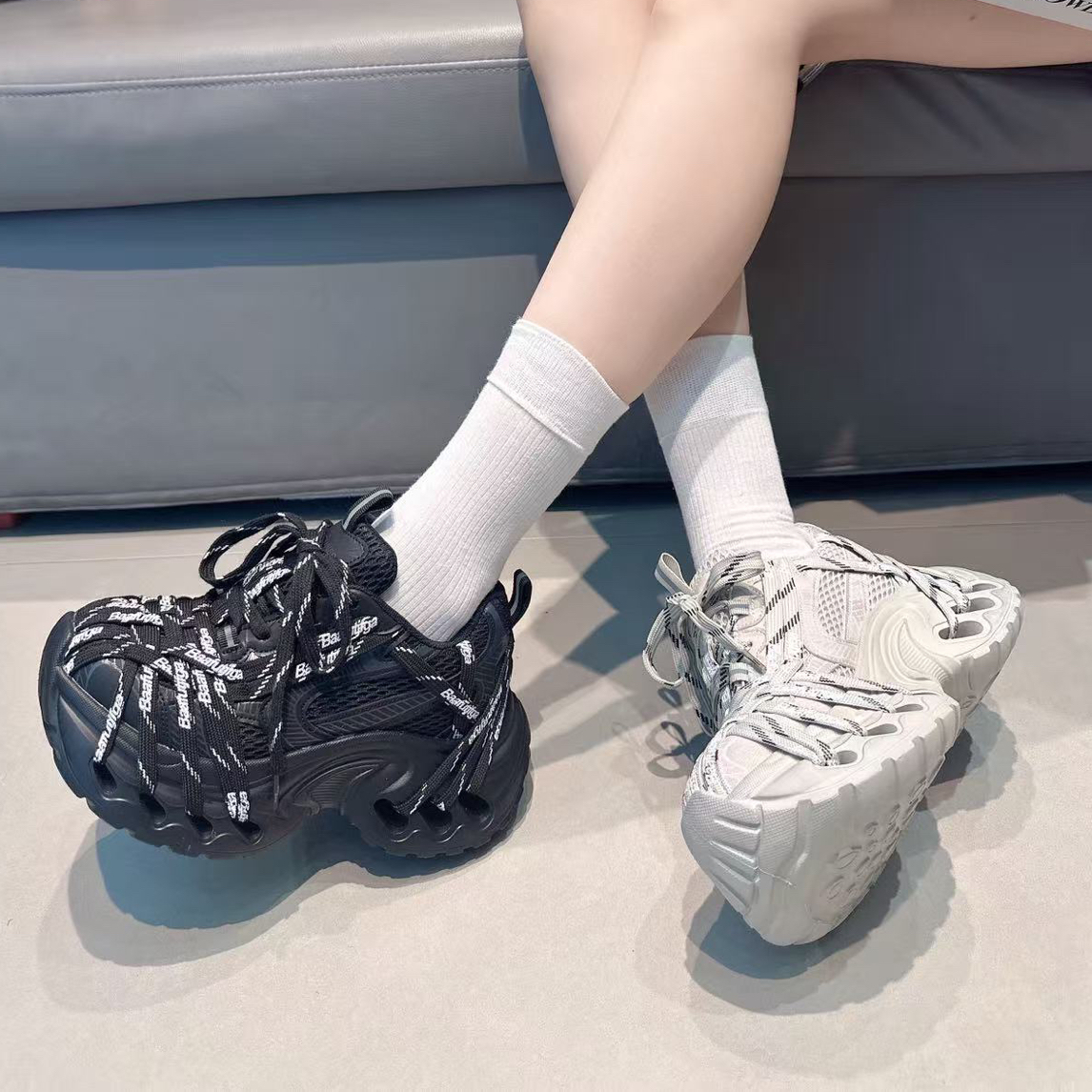 老爹鞋运动鞋时尚欧若假日风欧若动感风职场休闲风