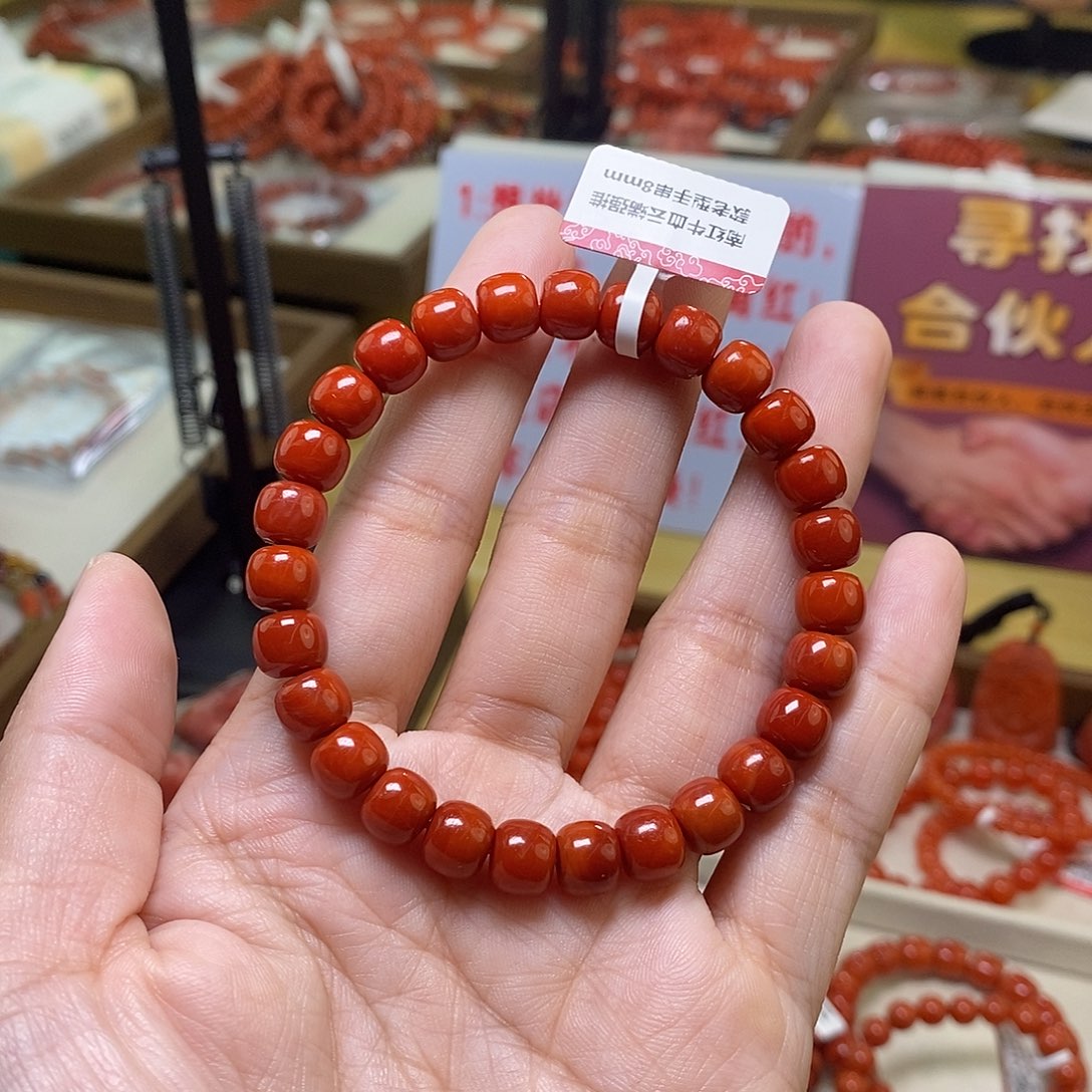 未镶嵌卡8南红玛瑙