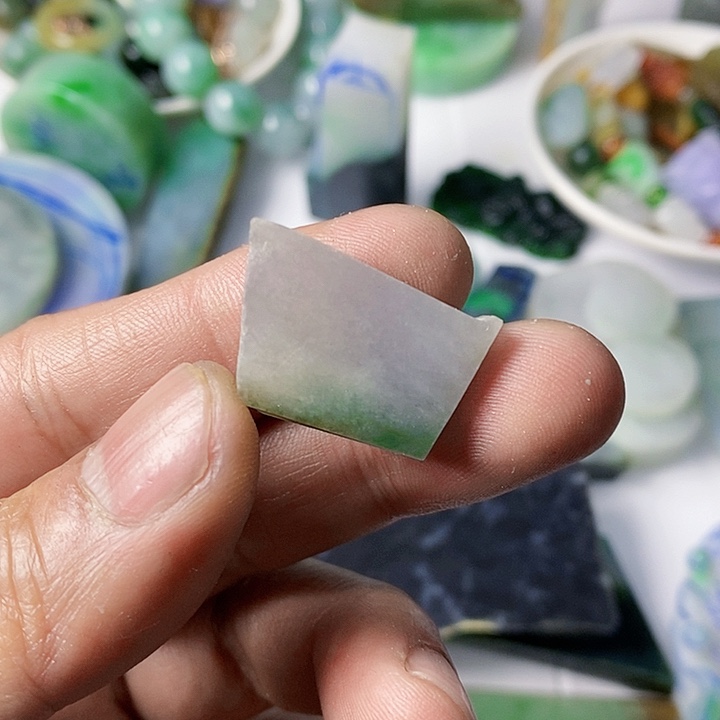 翡翠散珠天然翡翠A货