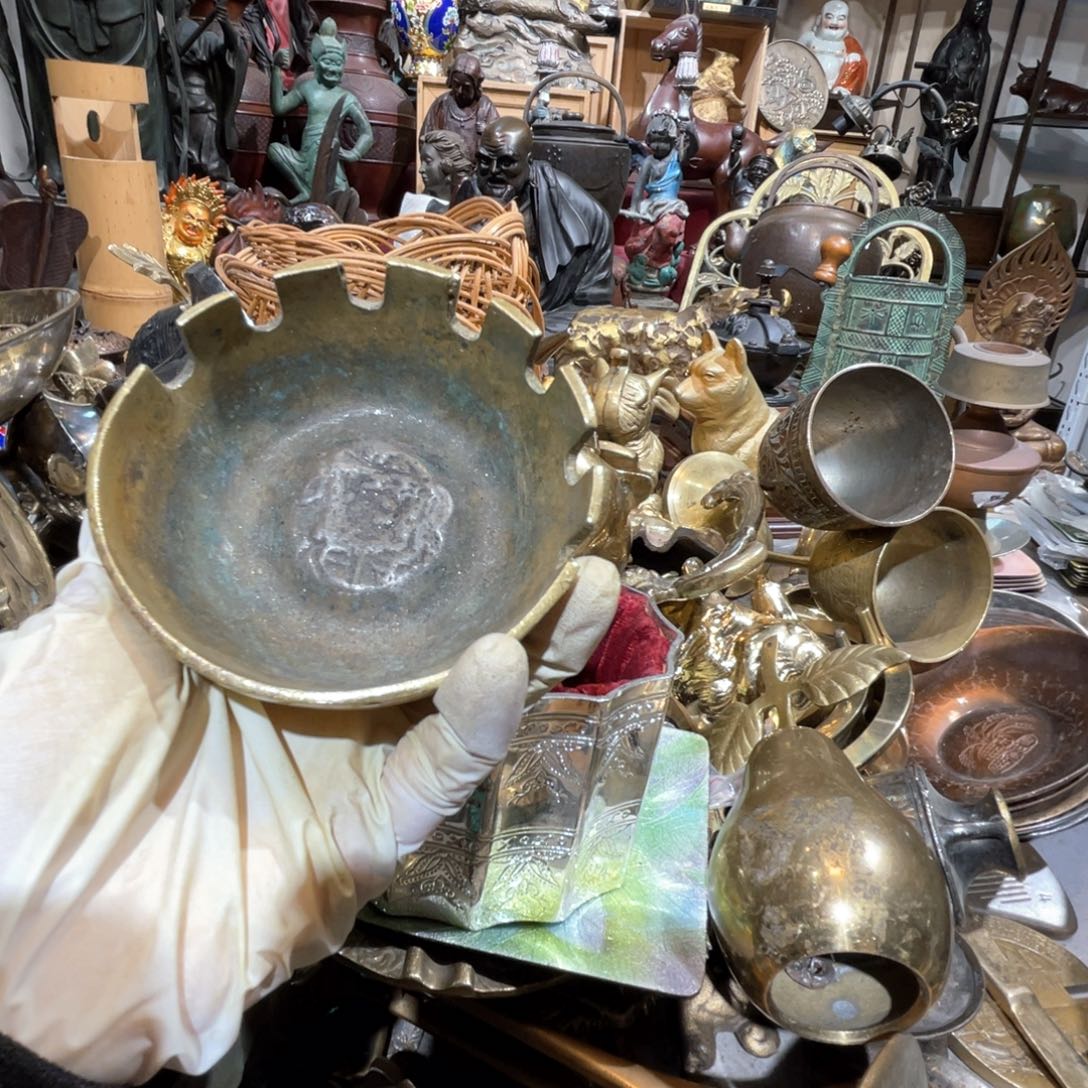 大阪回流铜器摆件32