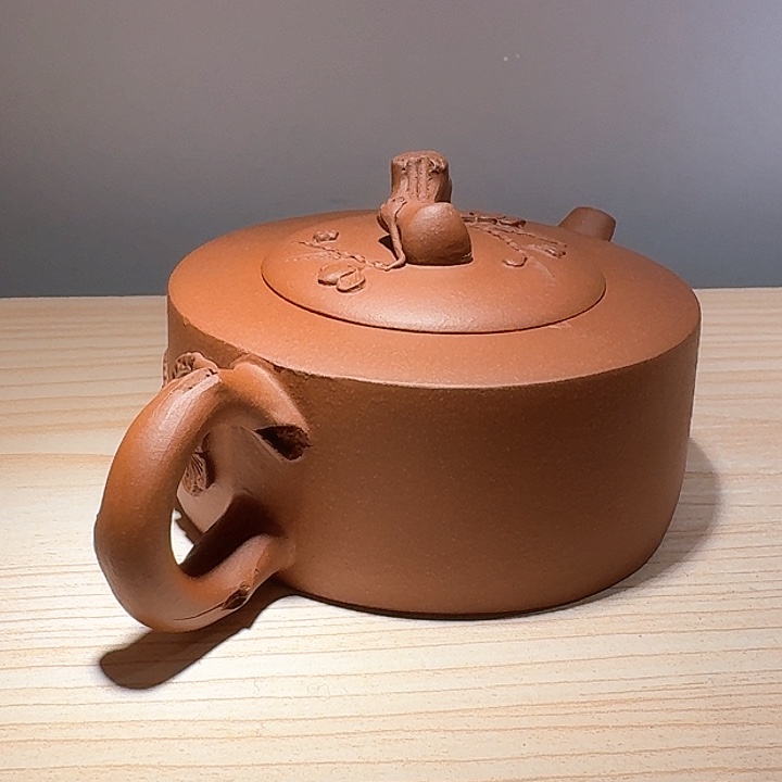 紫砂茶壶用****9宜兴原矿手工紫砂壶