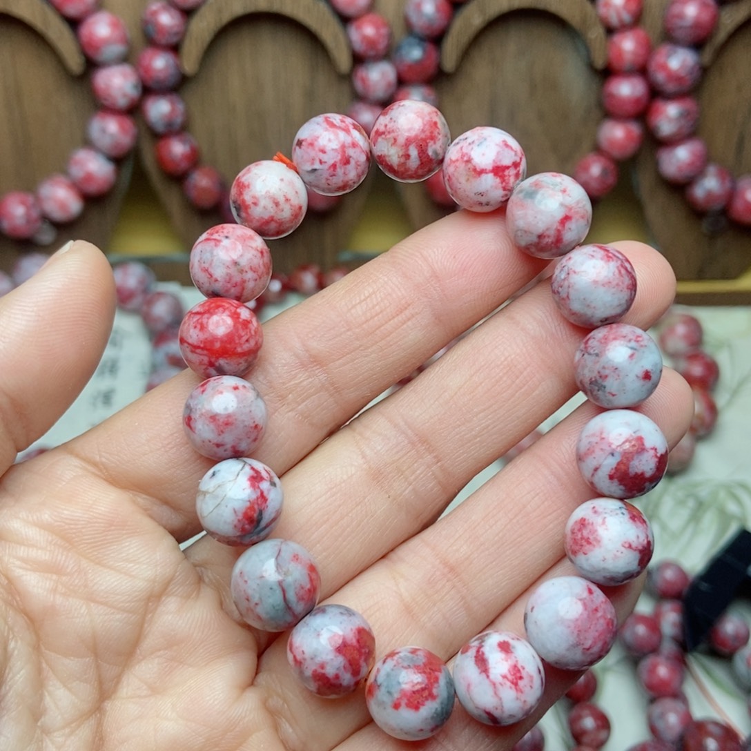 天然辰砂朱砂原石卡10